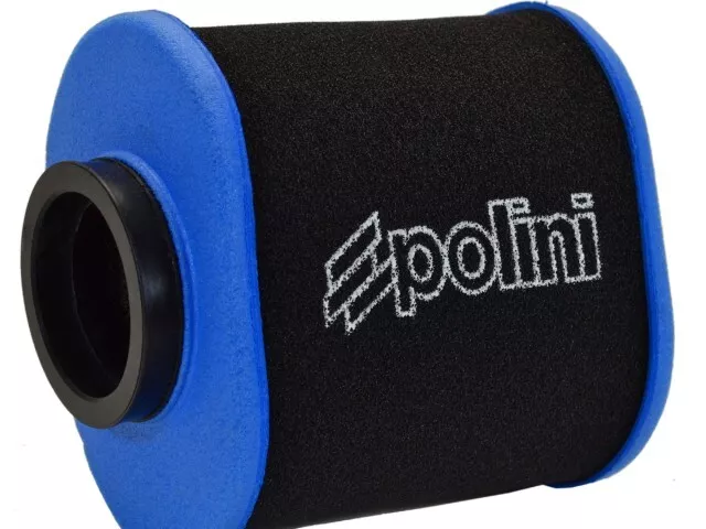 Luftfilter Polini Big Evolution 28 - 55mm gerade schwarz-blau Sportluftfilter