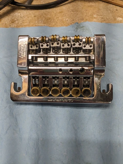 Vintage 1982 USA Gibson Kahler 2200 Stud Mount Tremolo Bridge Vibrato model 2200