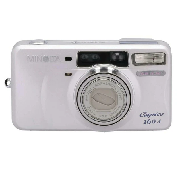 【Tested & Working】Minolta Capios 160A Minolta Capios 160A 35mm Point & Shoot 35mm Film Camera