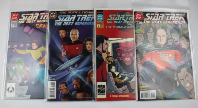 DC COMICS Star Trek The Next Generation 1991 1993 1994 1996 Comic Mixed Lot of 4
