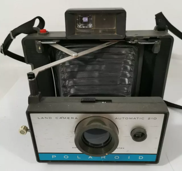 Ancien Appareil Photo Polaroid Automatic 210 - Vintage Folding Camera