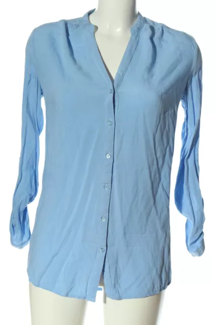 TERRANOVA CAMICIA BLUSA Donna Taglia IT 40 blu stile casual EUR 12