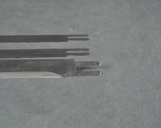 Edge-Hold 7" High Speed Steel Knives for Eastman Straight Blade Cutters (15)