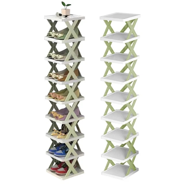 SCARPE PORTASCARPE DA ingresso scaffale impilabile organizer verticale