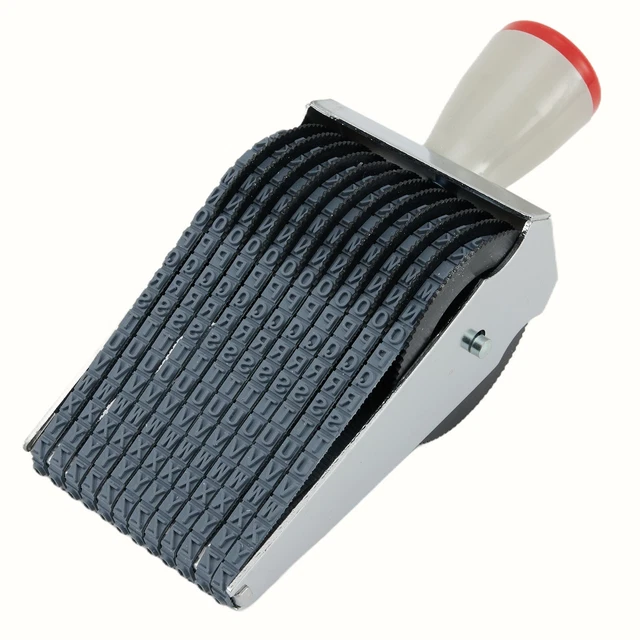 Stamp For Coding VERSATILE ROLLING STAMP for Coding on Different Surfaces Simplify Your ...