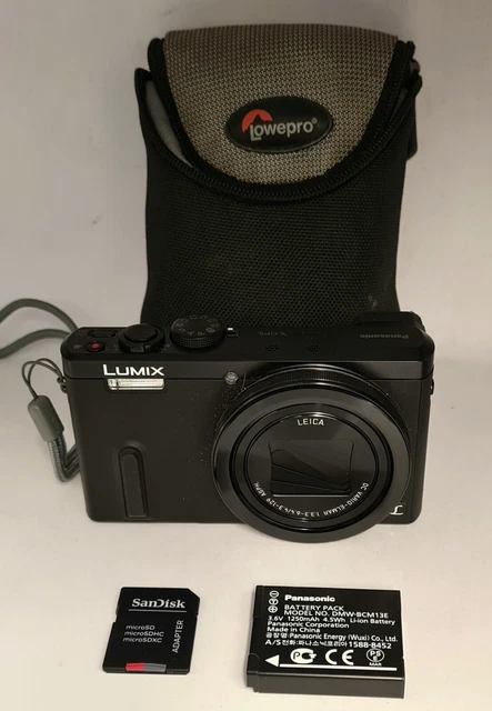 Appareil Photo Panasonic Lumix DMC-TZ20 – 14.1 MP – Compact – Fonctionne (sans Chargeur)
