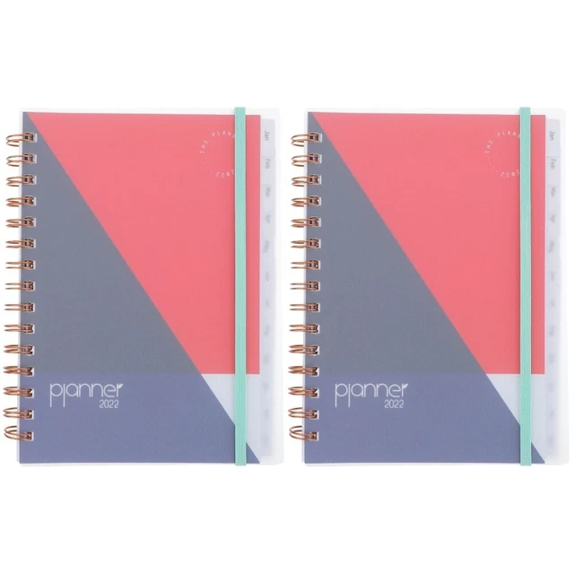 2 Pc Zeitmanagementplaner Wochenplan Notizzettel Planen Büro Zeitplan Notizbuch