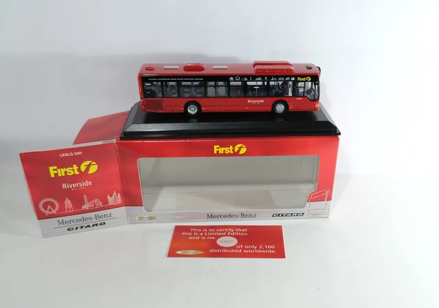 CMNL UKBUS 5001 Northcord Mercedes Citaro Model Bus First London Bus ...