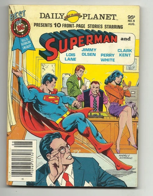 Best of DC Blue Ribbon Digest #6 - Superman - & Lois Lane - VG/FN 5.0