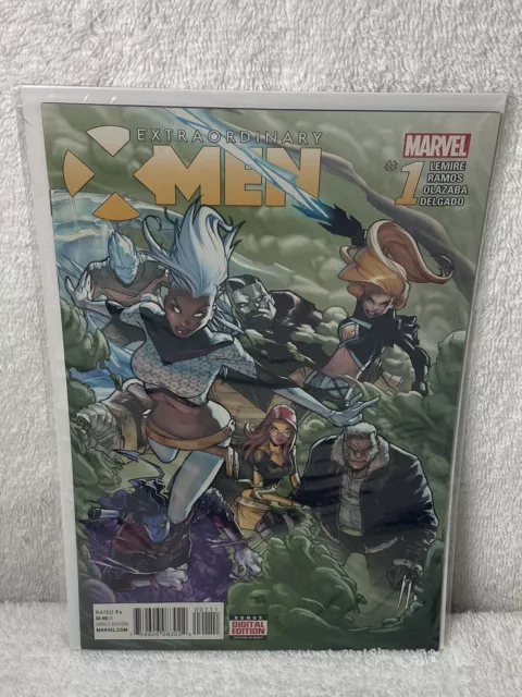 EXTRAORDINARY X-MEN (4) comic 1 2 3 4 Marvel Set Storm Wolverine