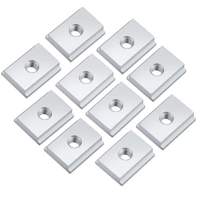 Affidabile per strumento lavorazione del legno fessura chiusura 10 pz. scanalatura M8 T