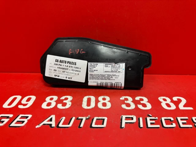 SIEGE AVANT DROIT PEUGEOT 207 8906GC ♻️ 3007540996371