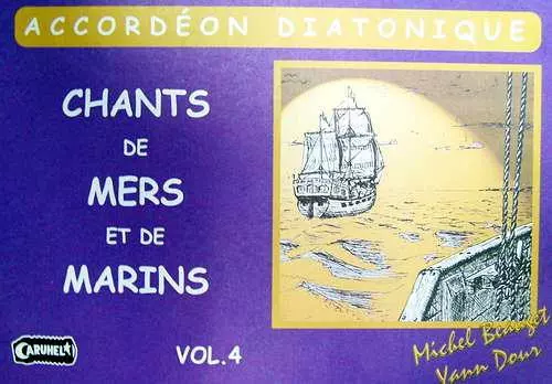 Acordeón Diatónico Tablaturas Cantos De Marinos N° 4 Nuevo Con CD