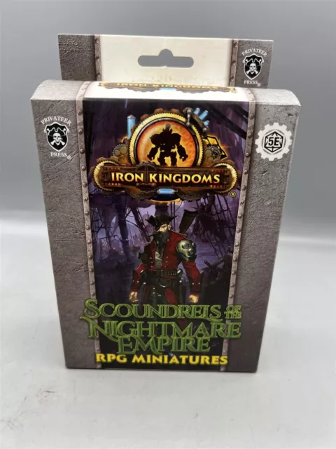 Iron Kingdoms Scoundrels Of The Nightmare Empire Rpg Miniatures Set Of 4