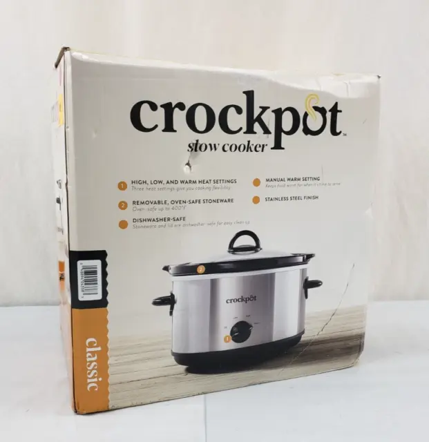 CrockPot 4.5-qt. Damask Slow Cooker - SCR450PT