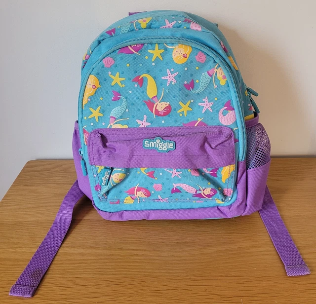 SMIGGLE MERMAID BACKPACK girls Turquoise Purple 10.00 PicClick UK