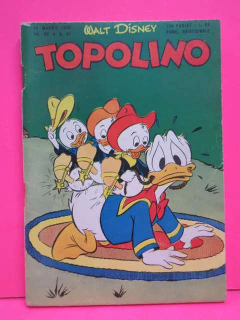 TOPOLINO libretto n. 67  Mondadori 1953 originale ottimo !!