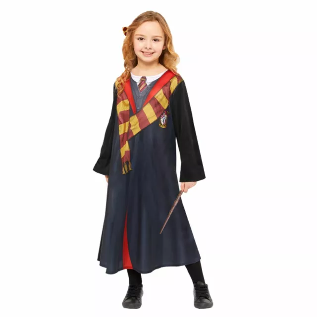 Déguisement Costume Enfant Ensemble Hermione Dlx robe bag noeud 4-6ans -9912432