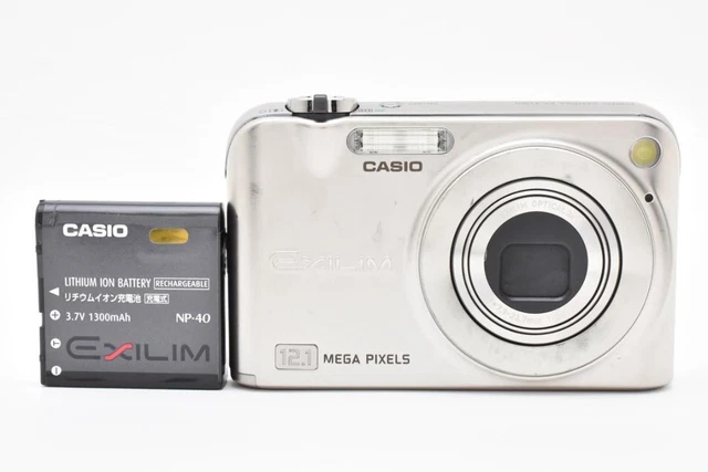 CASIO EXILIM EX-Z1200 シルバー CASIO EX-Z1200 Digital Camera EXILIM ZOOM Silver 12.1MP