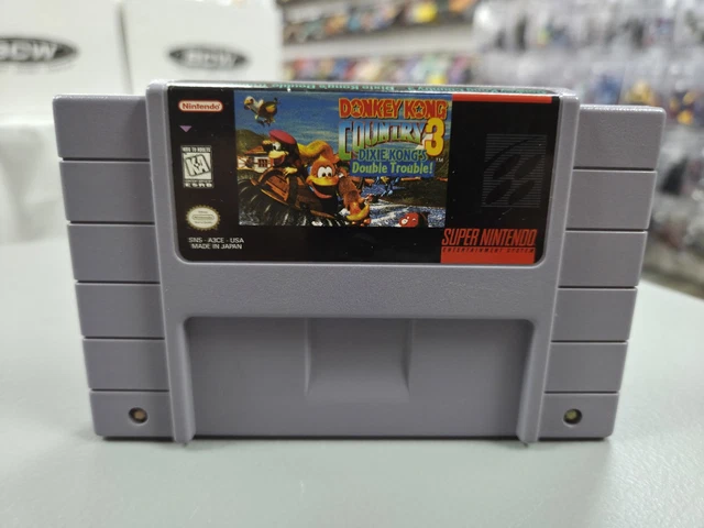 DONKEY KONG COUNTRY SNES Cartridge Only *Tested* SEE PICTURES