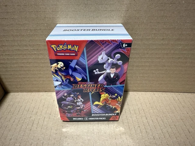 Scarlet Violet Destined Rivals 10 Card Pack Pokmon TCG Scarlet & Violet Destined  Rivals Booster Box  English Pokemon Booster Pack