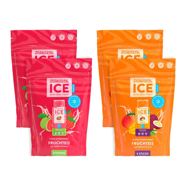 ZEBRASTIC Ice Try Me 4er Set (Goyave & Strawberry Mango Passionfruit)