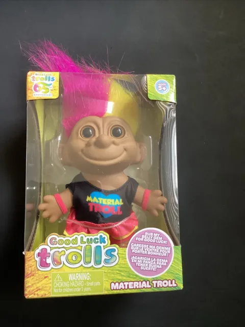 Good Luck Trolls 65th Anniversary "Material Troll"