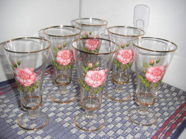 Glass Set Livani ( Livanhof) nach 1950