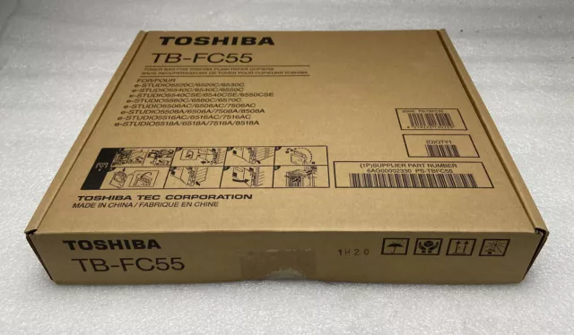 Genuine Sealed Toshiba Toner Waste Container TB-FC55 Factory Original OEM