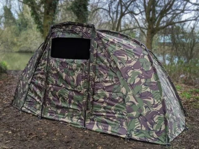 1 Man Carp Fishing bivvy Typhoon by Cyprinus DPM Camo 20,000+ HH RRP £849.99 3