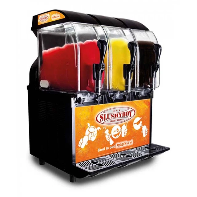 POWER SLUSHER ECO HC 3 x 11 Liter schwarz, mit beleuchtetem Front-Display POWER SLUSHER ECO HC 3 x 11 Liter schwarz, mit beleuchtetem Front-Display