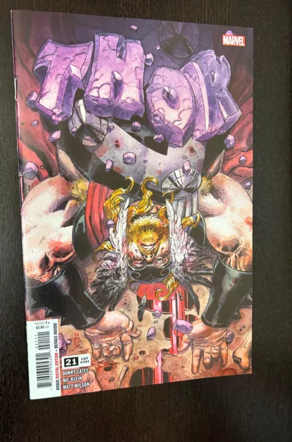 THOR #21 (Marvel Comics 2022) -- God of Hammers -- NM-