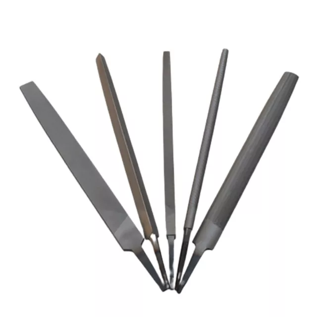 Alloy Steel Files Set Flat/Round/Half Round/Triangle/Square Shape 6 Inch