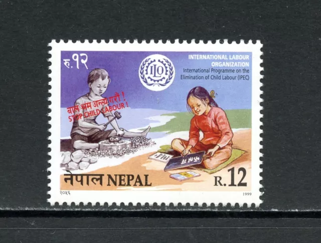 R1971 Népal 1999 I. L.O.Contre Enfant Labor 1v. MNH