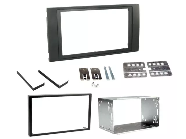 Radio Stereo Double Din Facia Surround Kit Ct23Fd01 For Ford Focus Fiesta C-Max