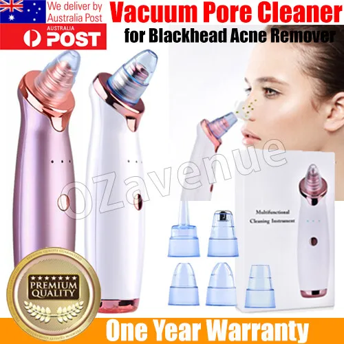 Vacuum Electric Facial Pore Blackhead Remover Acne Cleaner Suction Dermabrasion