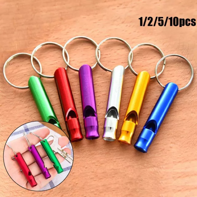 with Keyring EDC Tools Training Accessories Emergency Whistles Survival Whistle