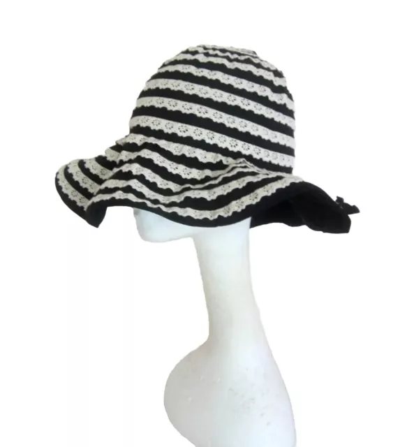 LACE TRIM WIDE Brim Outdoor Travel Beach Sunscreen Hat Summer Hat Straw Hat  $17.66 - PicClick AU