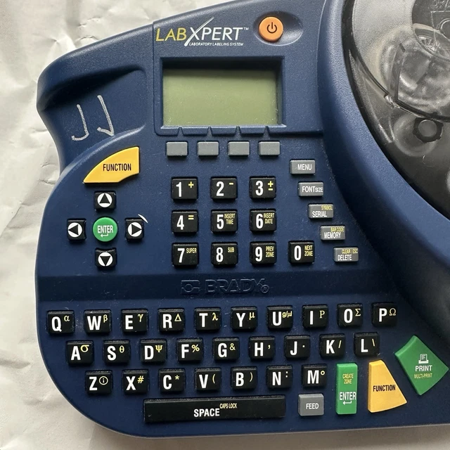 Labxpert Label BRADY LABXPERT LABORATORY Label Printer With Power Supply/ Label maker ...