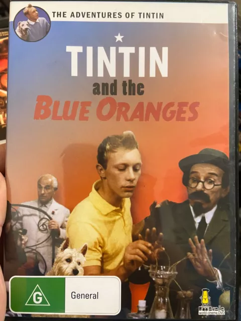 Tintin And The Blue Oranges region 4 DVD (1964 French family movie)