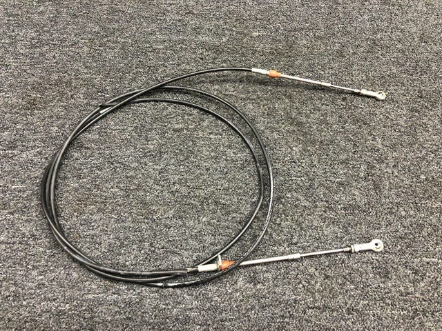 Câble D'accélérateur De Rechange 2m - Pour Pelle Et Mélangeur - En Acier Inox Et PU, Résistant Aux Intempéries