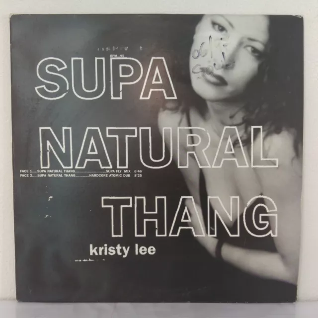 Kristy Lee ‎– Supa Natural Thang (Vinyl, 12", Maxi 45 Tours)