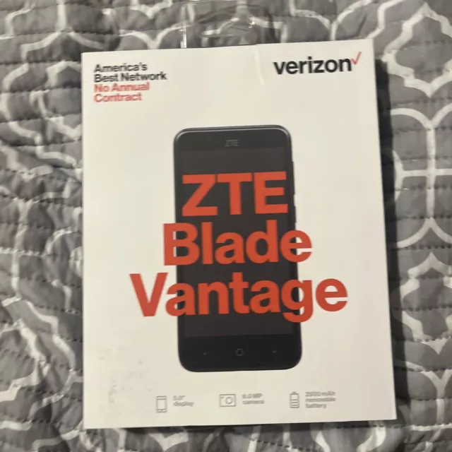New ZTE Blade Vantage Verizon Prepaid Smart Phone