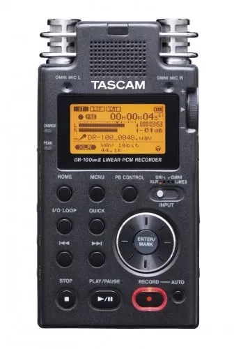 TASCAM Linear PCM Recorder 24bit/96kHz DR-100MKII