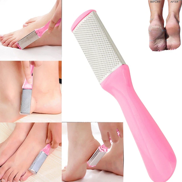 FOOT SCRUBBER RASP File Callus Remover Hard Rough Dead Skin Dual Sided Pedicure