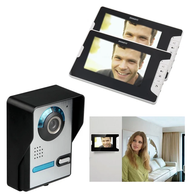 Citofono Video Con Monitor 7 Pollici KDL - RFID 125KHz - Visione Notturna - Per Appartamenti E Piccoli Condomini - Foto 12