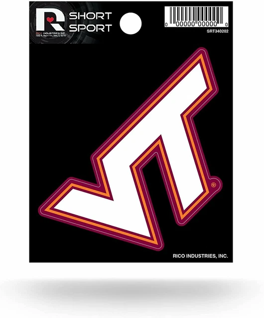 Virginia tech Hokies 3 Inch Sticker Decal Die Cut University of