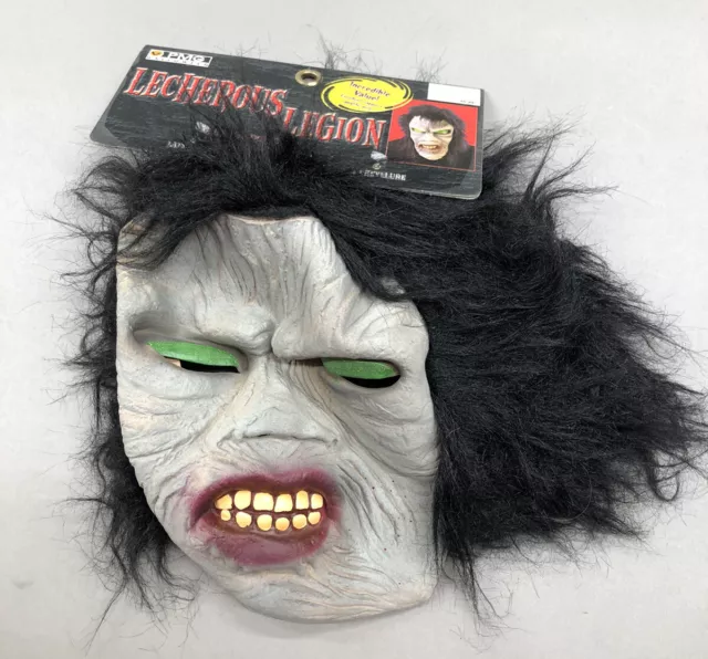 NEW Vintage PMG Lecherous Legion Halloween Mask Prop 2001 FREE SHIPPING