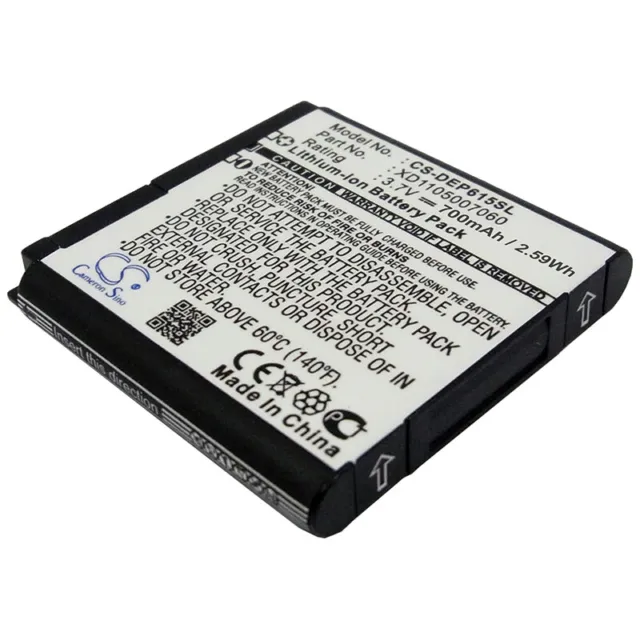 Rechargeable Battery For Doro DBB-1000C,XD1105007060 Li-ion