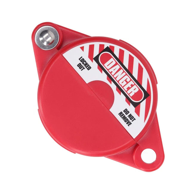 Blocco valvola cancello pieghevole 25-64 mm blocco volano impedisce il funzionamento accidentale